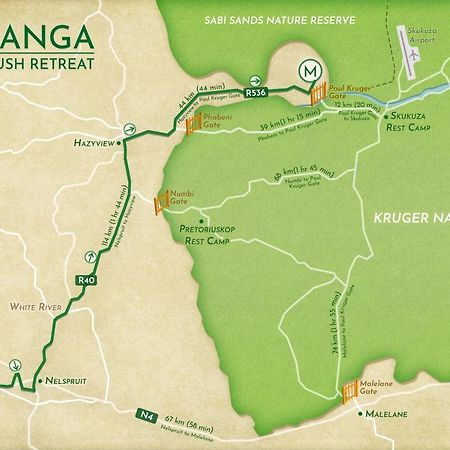 史库库莎 Mananga Bush Camp酒店 外观 照片